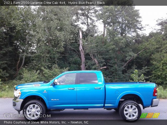 2021 Ram 2500 Laramie Crew Cab 4x4 in Hydro Blue Pearl