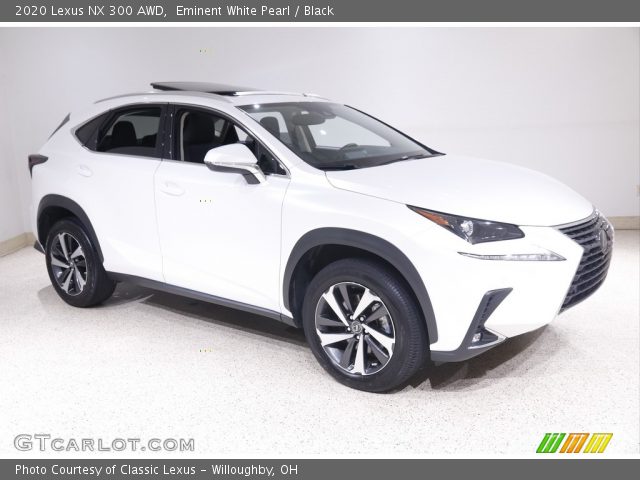 2020 Lexus NX 300 AWD in Eminent White Pearl