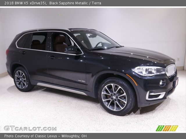 2018 BMW X5 xDrive35i in Black Sapphire Metallic
