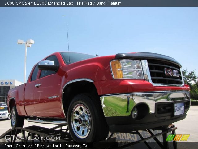 2008 GMC Sierra 1500 Extended Cab in Fire Red
