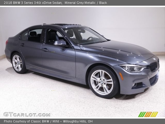 2018 BMW 3 Series 340i xDrive Sedan in Mineral Grey Metallic