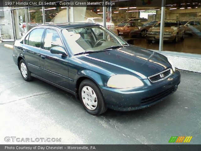 1997 Honda Civic EX Sedan in Cypress Green Metallic