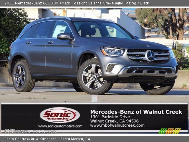 2021 Mercedes-Benz GLC 300 4Matic in designo Selenite Gray Magno (Matte)