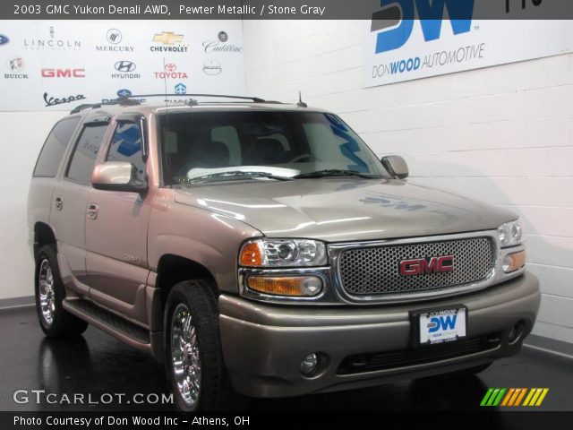 2003 GMC Yukon Denali AWD in Pewter Metallic