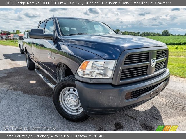 2012 Dodge Ram 2500 HD ST Crew Cab 4x4 in Midnight Blue Pearl