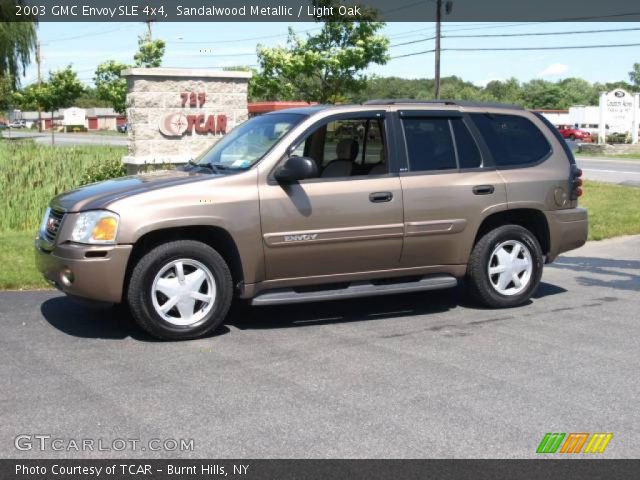 2003 GMC Envoy SLE 4x4 in Sandalwood Metallic