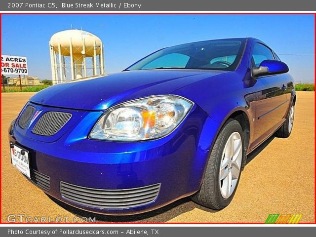 2007 Pontiac G5  in Blue Streak Metallic