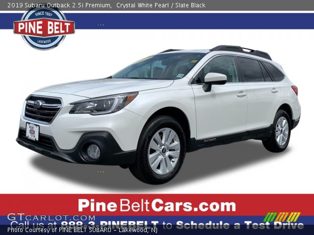 2019 Subaru Outback 2.5i Premium in Crystal White Pearl