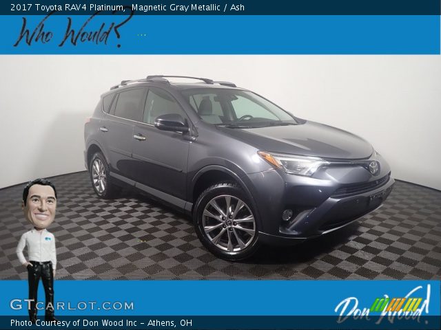 2017 Toyota RAV4 Platinum in Magnetic Gray Metallic