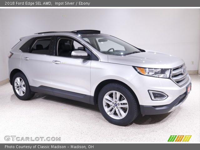 2018 Ford Edge SEL AWD in Ingot Silver