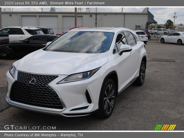 2020 Lexus RX 350 AWD in Eminent White Pearl