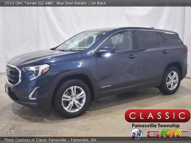 2019 GMC Terrain SLE AWD in Blue Steel Metallic