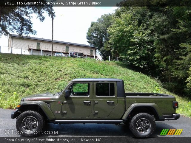 2021 Jeep Gladiator Rubicon 4x4 in Sarge Green