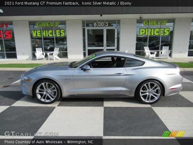 2021 Ford Mustang GT Premium Fastback in Iconic Silver Metallic