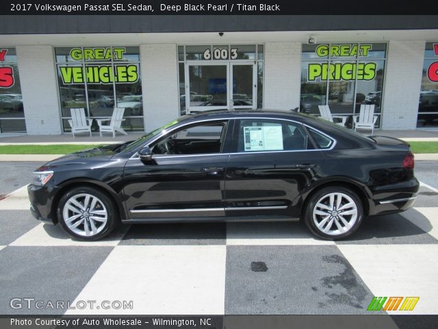 2017 Volkswagen Passat SEL Sedan in Deep Black Pearl
