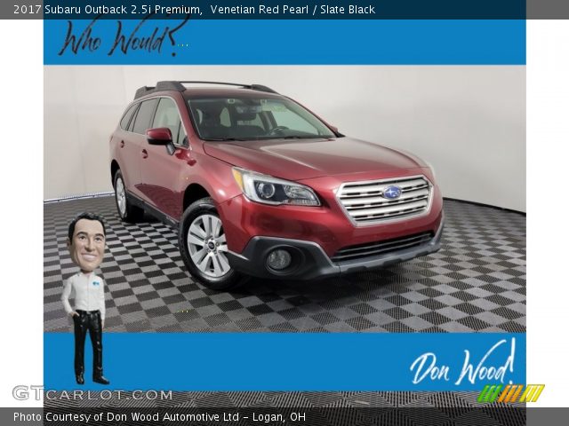 2017 Subaru Outback 2.5i Premium in Venetian Red Pearl