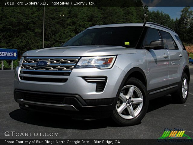 2018 Ford Explorer XLT in Ingot Silver