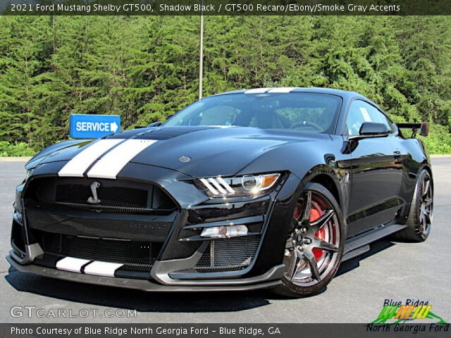 2021 Ford Mustang Shelby GT500 in Shadow Black