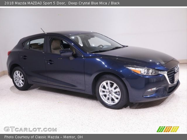 2018 Mazda MAZDA3 Sport 5 Door in Deep Crystal Blue Mica