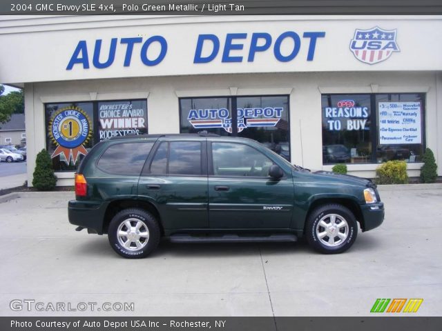 2004 GMC Envoy SLE 4x4 in Polo Green Metallic