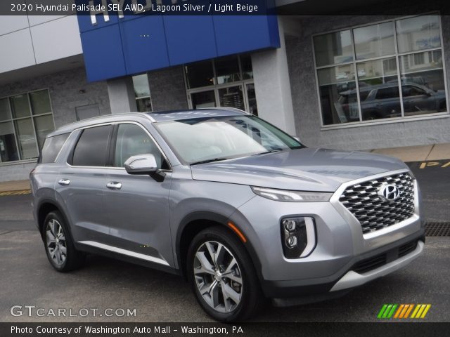 2020 Hyundai Palisade SEL AWD in Lagoon Silver