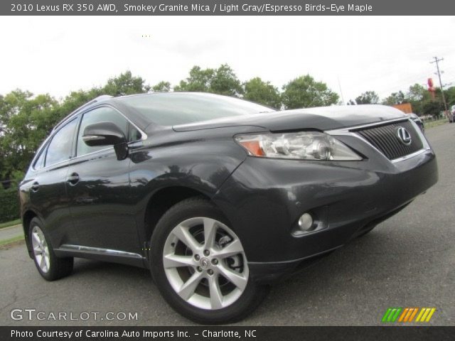 2010 Lexus RX 350 AWD in Smokey Granite Mica