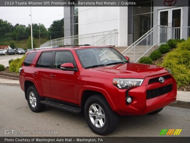 2019 Toyota 4Runner SR5 Premium 4x4 in Barcelona Red Metallic
