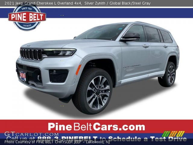 2021 Jeep Grand Cherokee L Overland 4x4 in Silver Zynith