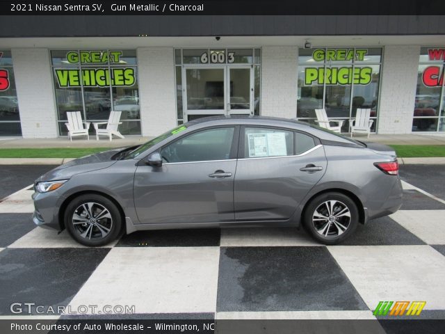2021 Nissan Sentra SV in Gun Metallic