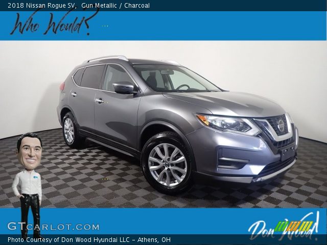2018 Nissan Rogue SV in Gun Metallic