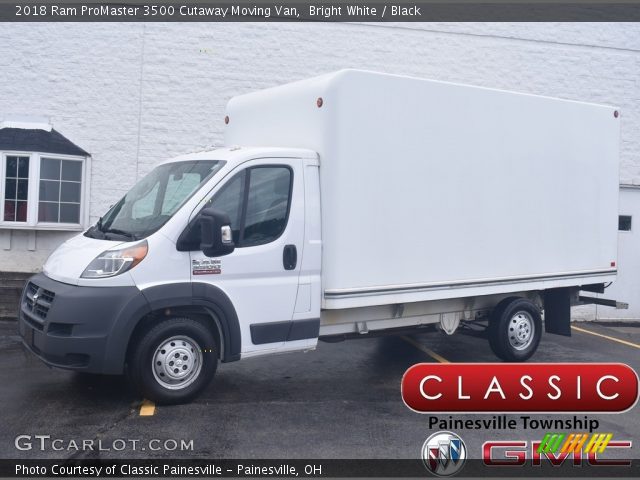 2018 Ram ProMaster 3500 Cutaway Moving Van in Bright White