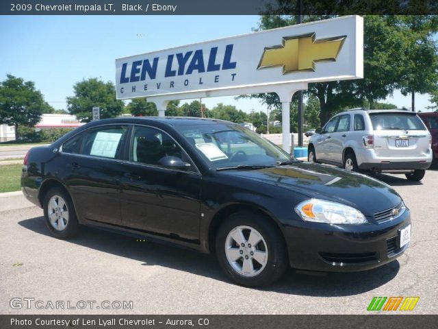 2009 Chevrolet Impala LT in Black