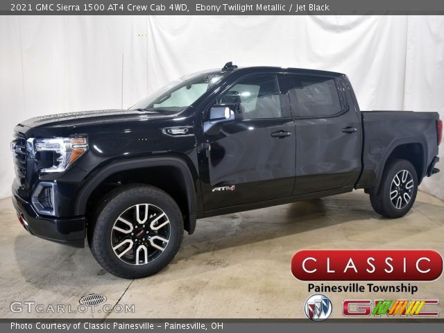 2021 GMC Sierra 1500 AT4 Crew Cab 4WD in Ebony Twilight Metallic