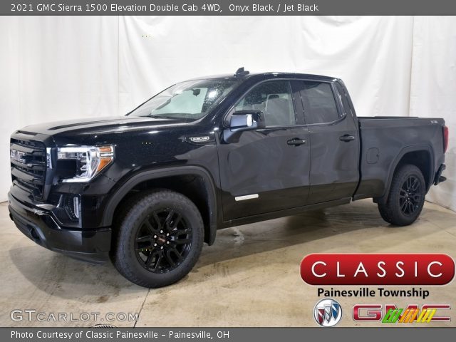 2021 GMC Sierra 1500 Elevation Double Cab 4WD in Onyx Black
