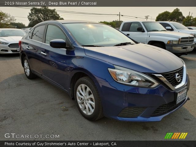 2019 Nissan Sentra SV in Deep Blue Pearl