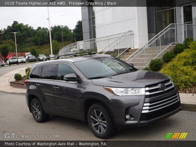2018 Toyota Highlander XLE AWD in Predawn Gray Mica