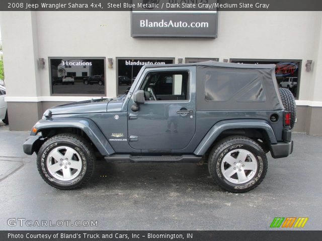 2008 Jeep Wrangler Sahara 4x4 in Steel Blue Metallic