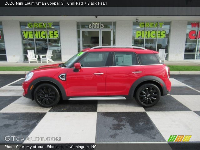 2020 Mini Countryman Cooper S in Chili Red