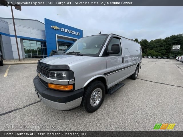 2015 Chevrolet Express 3500 Cargo WT in Silver Ice Metallic