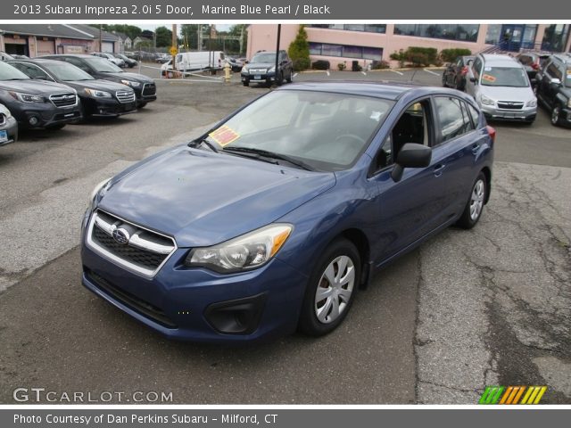 2013 Subaru Impreza 2.0i 5 Door in Marine Blue Pearl