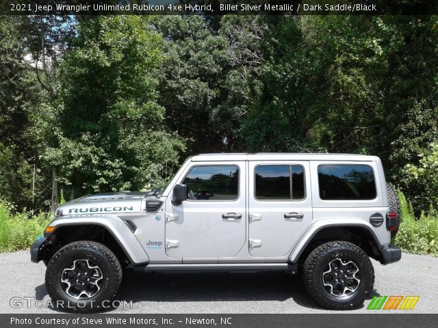 2021 Jeep Wrangler Unlimited Rubicon 4xe Hybrid in Billet Silver Metallic