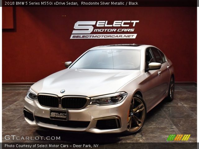 2018 BMW 5 Series M550i xDrive Sedan in Rhodonite Silver Metallic
