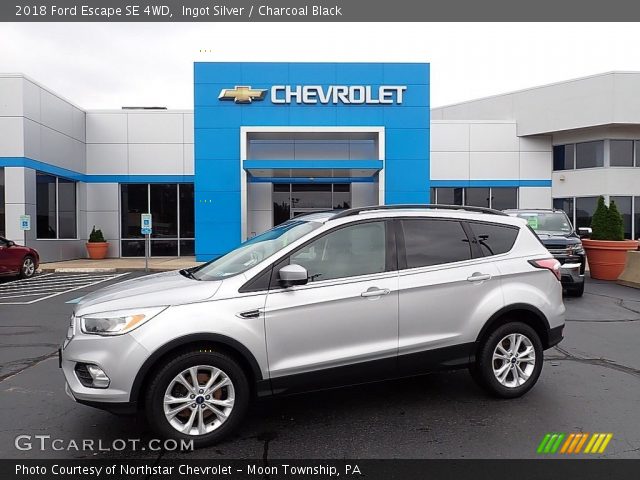 2018 Ford Escape SE 4WD in Ingot Silver