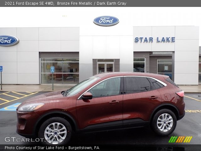 2021 Ford Escape SE 4WD in Bronze Fire Metallic