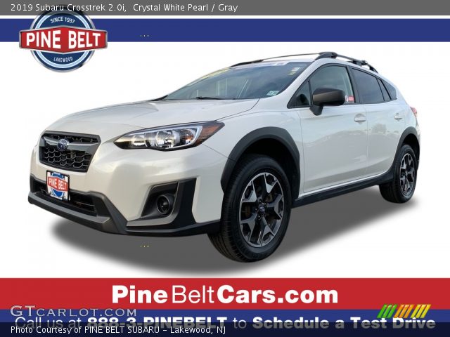 2019 Subaru Crosstrek 2.0i in Crystal White Pearl