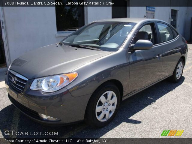 2008 Hyundai Elantra GLS Sedan in Carbon Gray Metallic