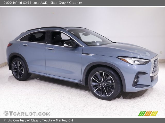 2022 Infiniti QX55 Luxe AWD in Slate Gray