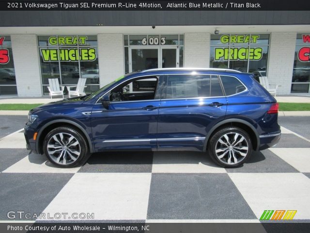 2021 Volkswagen Tiguan SEL Premium R-Line 4Motion in Atlantic Blue Metallic