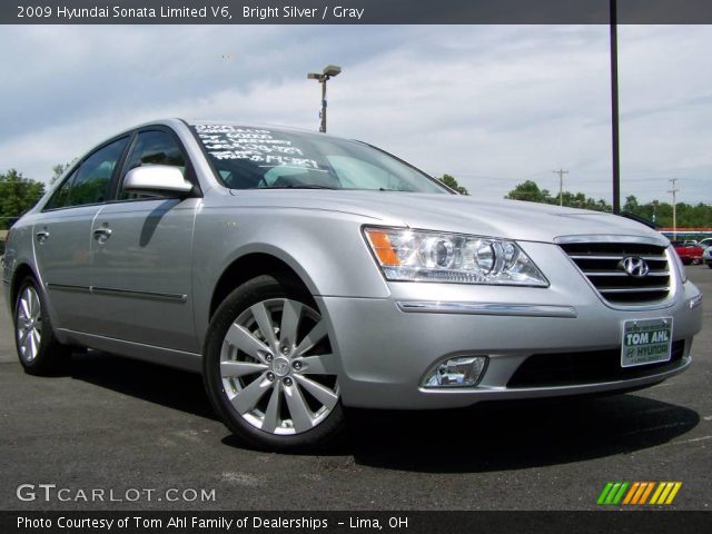 2009 Hyundai Sonata Limited V6 in Bright Silver