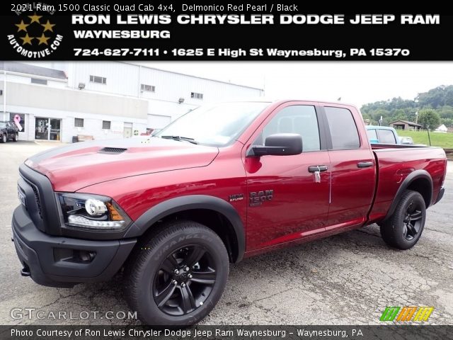 2021 Ram 1500 Classic Quad Cab 4x4 in Delmonico Red Pearl